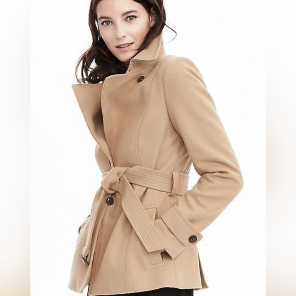 banana republic exclusiv e Italian luxury wool blend jacket